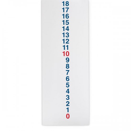 Number Line Wall Chart