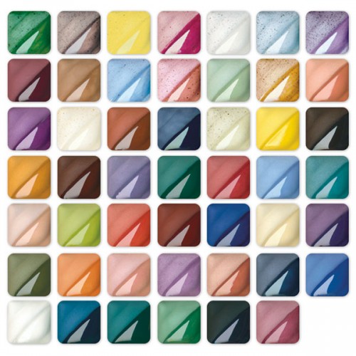 Amaco Velvet Underglaze Color Chart